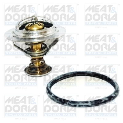 Thermostat, coolant